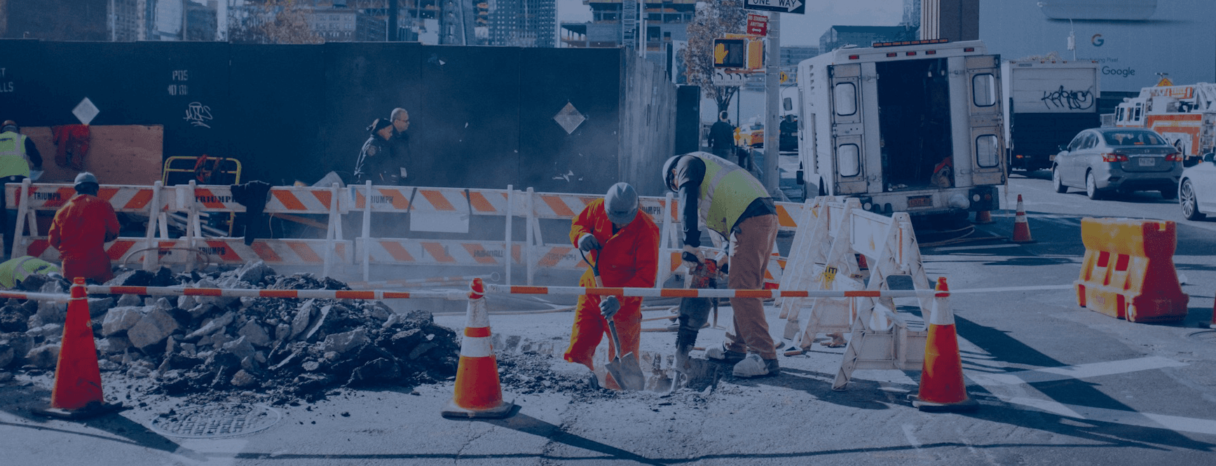 Lone Star Civil crew on site